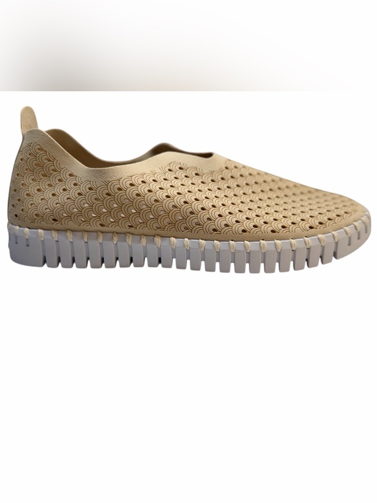 Ilse Jacobsen Shoes - Ilse Jacobsen Tulip 139 Kit Beige Perforated Slip On Shoes Size 38 NWT